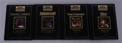 Michael Jordan Lot of USA Jersey, ESPN Magazine, & Sports Illustrated Collector's Edition Books