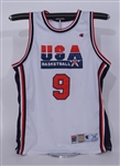 Michael Jordan Lot of USA Jersey, ESPN Magazine, & Sports Illustrated Collector's Edition Books