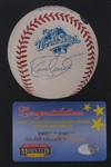 Kirby Puckett Autographed 1991 World Series Baseball