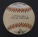 Kirby Puckett Autographed 1993 All-Star Game Baseball JSA LOA