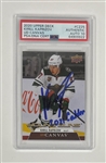 Kirill Kaprizov Autographed & Inscribed 2020 Upper Deck #C225 UD Canvas Rookie Card PSA Auto 10