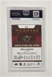 Kirill Kaprizov Autographed & Inscribed 2020 Upper Deck #C225 UD Canvas Rookie Card PSA Auto 10