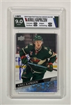 Kirill Kaprizov Autographed 2020 Upper Deck Rookie Card #451 HGA 9.0 Mint