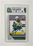 Kirill Kaprizov Autographed 2020 Upper Deck Rookie Card #T-87 HGA 9.5 Gem Mint