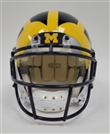 Tom Brady Autographed New England Patriots/Michigan Wolverines Full Size Authentic Helmet TriStar