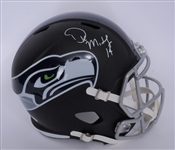DK Metcalf Autographed Seattle Seahawks Full Size Replica Helmet Beckett