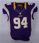 Pat Williams Game Used & Autographed Minnesota Vikings Jersey Beckett