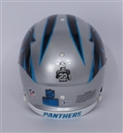 Christian McCaffrey Autographed Carolina Panthers Full Size Authentic Helmet Beckett