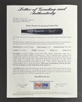 Kirby Puckett c. 1992-1993 Minnesota Twins Game Used & Autographed Bat PSA/DNA GU 8.5