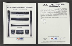 Kirby Puckett c. 1992-1993 Minnesota Twins Game Used & Autographed Bat PSA/DNA GU 8.5