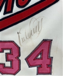 Kirby Puckett 1985 Minnesota Twins Game Used & Autographed Jersey w/ JSA LOA & Sports Investors Authentication LOA