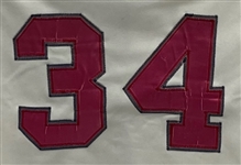 Kirby Puckett 1985 Minnesota Twins Game Used & Autographed Jersey w/ JSA LOA & Sports Investors Authentication LOA