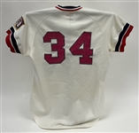 Kirby Puckett 1985 Minnesota Twins Game Used & Autographed Jersey w/ JSA LOA & Sports Investors Authentication LOA