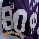 Cris Carter 1991-92 Minnesota Vikings Game Used & Autographed Jersey w/ Dave Miedema LOA & JSA