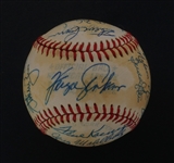 1979 Texas Rangers Team Signed Baseball w/ Buddy Bell Beckett LOA