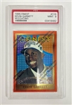Kevin Garnett 1995 Topps Finest #115 w/ Coating PSA Mint 9