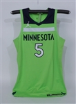 Malik Beasley Autographed Game Issued Minnesota Timberwolves Jersey & 8x10 Photo