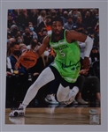 Malik Beasley Autographed Game Issued Minnesota Timberwolves Jersey & 8x10 Photo