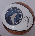 Lot of 7 Minnesota Timberwolves Mini Basketballs - 4 Autographs w/ Rose & Lavine
