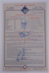 Stan Musial Autographed Career Statistics and Highlights Print LE #70/100 Beckett