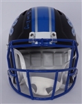 Barry Sanders Autographed & Inscribed Detroit Lions Full Size Helmet 