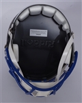 Barry Sanders Autographed & Inscribed Detroit Lions Full Size Helmet 