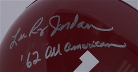 DeMeco Ryans & Lee Roy Jordan Autographed & Inscribed Alabama Crimson Tide Full Size Replica Helmet TriStar