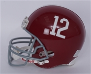 DeMeco Ryans & Lee Roy Jordan Autographed & Inscribed Alabama Crimson Tide Full Size Replica Helmet TriStar