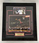 LeBron James Autographed & Framed 11x14 Photo UDA