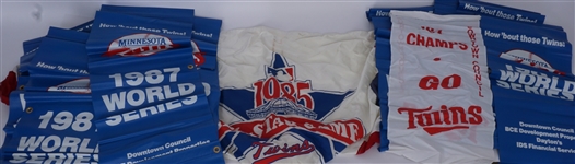 Collection of Minnesota Twins Flags & Banners