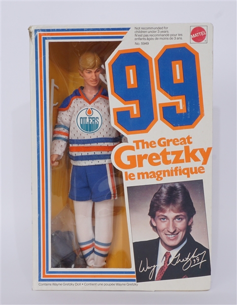 Wayne Gretzky Edmonton Oilers Doll