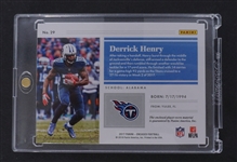 Derrick Henry 2017 Panini Encased Substantial Swatches Jersey Patch LE #20/25