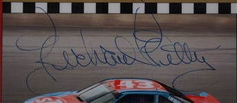 Richard Petty Autographed Plaque LE #1463/4300