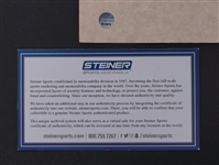 Bobby Knight Autographed Basketball Letter Steiner