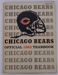 Chicago Bears Lot w/ Autographed Cards & Program
