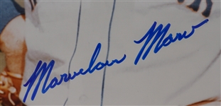 Collection of NFL & MLB Items w/ Denny McLain Autographed Photo