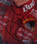 Dale Earnhardt Jr. Autographed Magazine & Bobby Allison Autographed Card