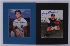 New York Yankees Lot w/ Billy Martin Autographed Index Card