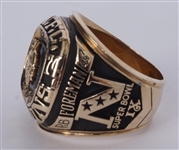 Chuck Foreman 1974 Minnesota Vikings NFC Championship 10K Gold & Diamond Ring