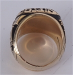Chuck Foreman 1974 Minnesota Vikings NFC Championship 10K Gold & Diamond Ring