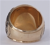 Chuck Foreman 1974 Minnesota Vikings NFC Championship 10K Gold & Diamond Ring