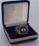 Pittsburgh Panthers 1988 Big East Basketball Champions Non Gold Staff Ring