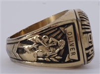 Pittsburgh Panthers 1988 Big East Basketball Champions Non Gold Staff Ring