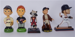 Lot of 9 Minnesota Twins Bobbleheads
