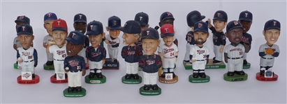 Lot of 18 Minnesota Twins Bobbleheads w/ Kirby Puckett