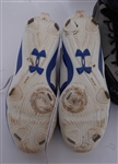 Lot of 4 Pairs of Game Used & Autographed Baseball Cleats w/ Dee Gordon