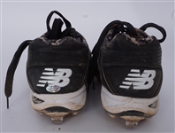Lot of 4 Pairs of Game Used & Autographed Baseball Cleats w/ Dee Gordon