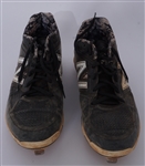 Lot of 4 Pairs of Game Used & Autographed Baseball Cleats w/ Dee Gordon