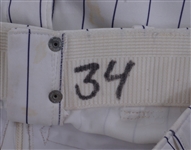 Kirby Puckett 1990 Minnesota Twins Game Used Pants