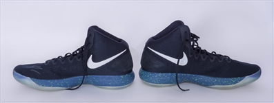 Karl-Anthony Towns Minnesota Timberwolves Game Used & Autographed Shoes Beckett
